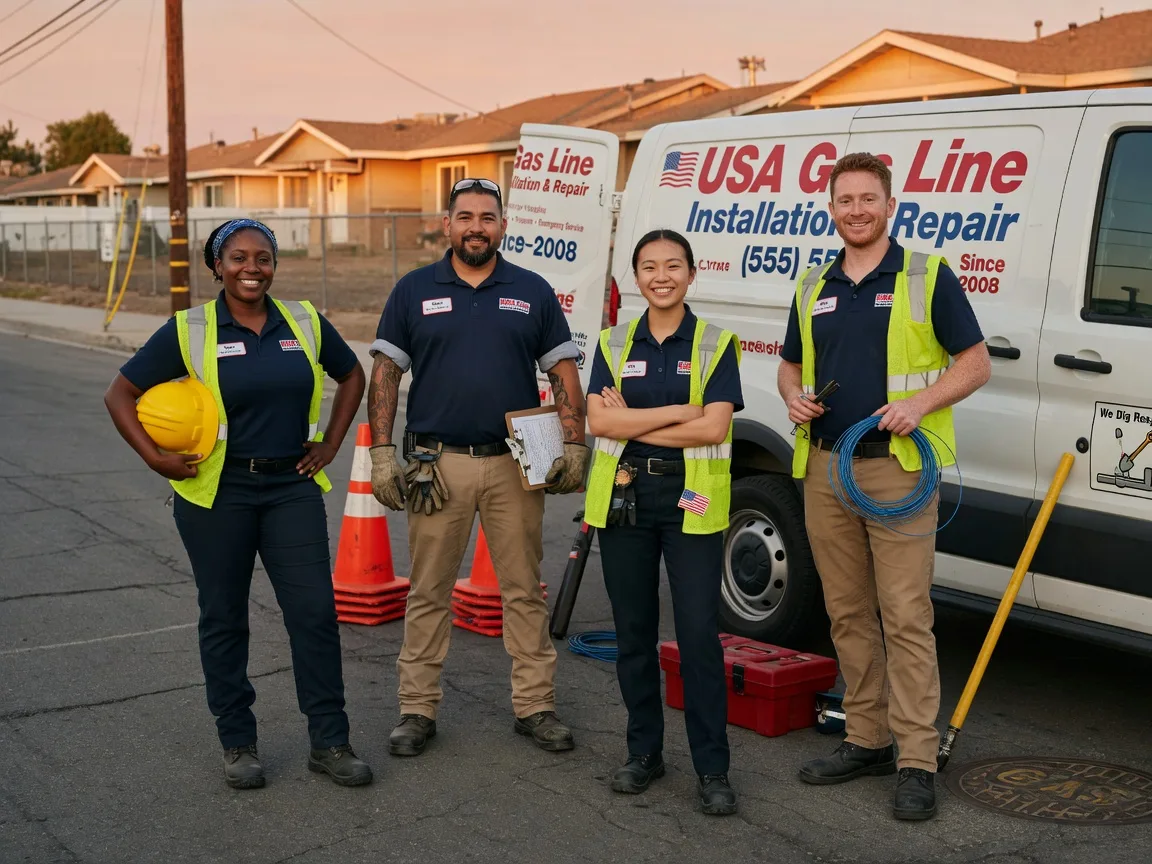Gas Line Installation company in Ulster, PA